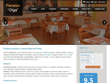 Tablet Screenshot of pension-olga.cz